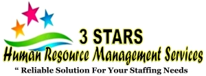 Logo 3 STARS HUMAN RESOURCE MANAGEMENT SERVICES