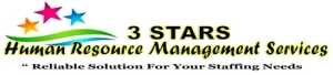 Logo 3 STARS HUMAN RESOURCE MANAGEMENT SERVICES