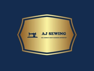 Logo AJ SEWING SERVICES AND DESIGNS